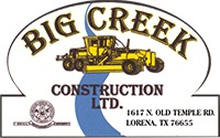 Big Creek Construction logo